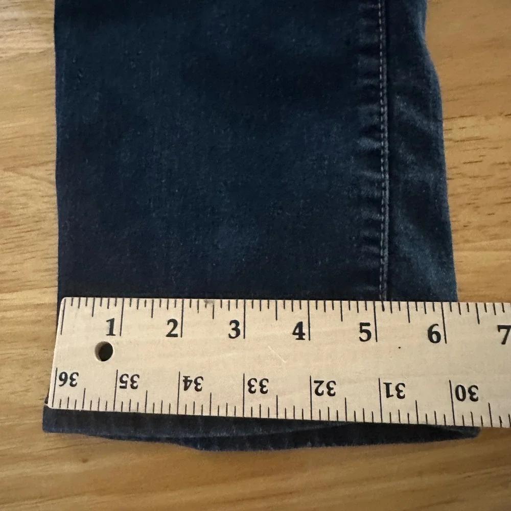 Gap Kids Boys Stretch Straight Jeans Size 14 Dark‎ Wash Indigo Denim Pants